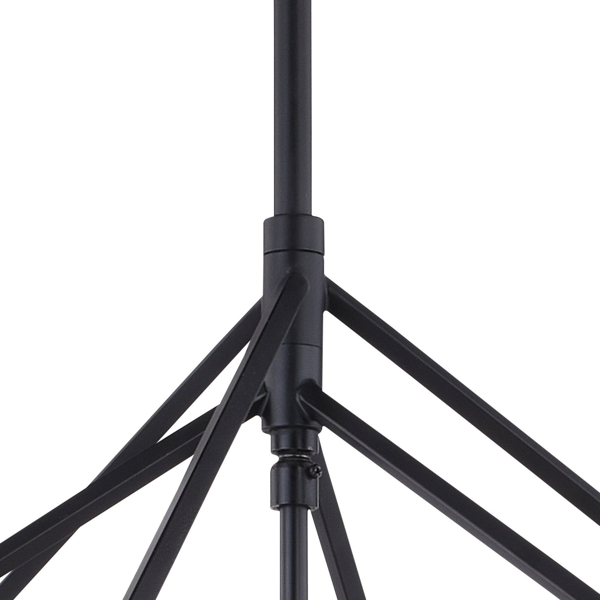 Rad 23.5 - in. 4 Light Pendant Black and Natural Brass,Satin Nickel - Orvon Lighting