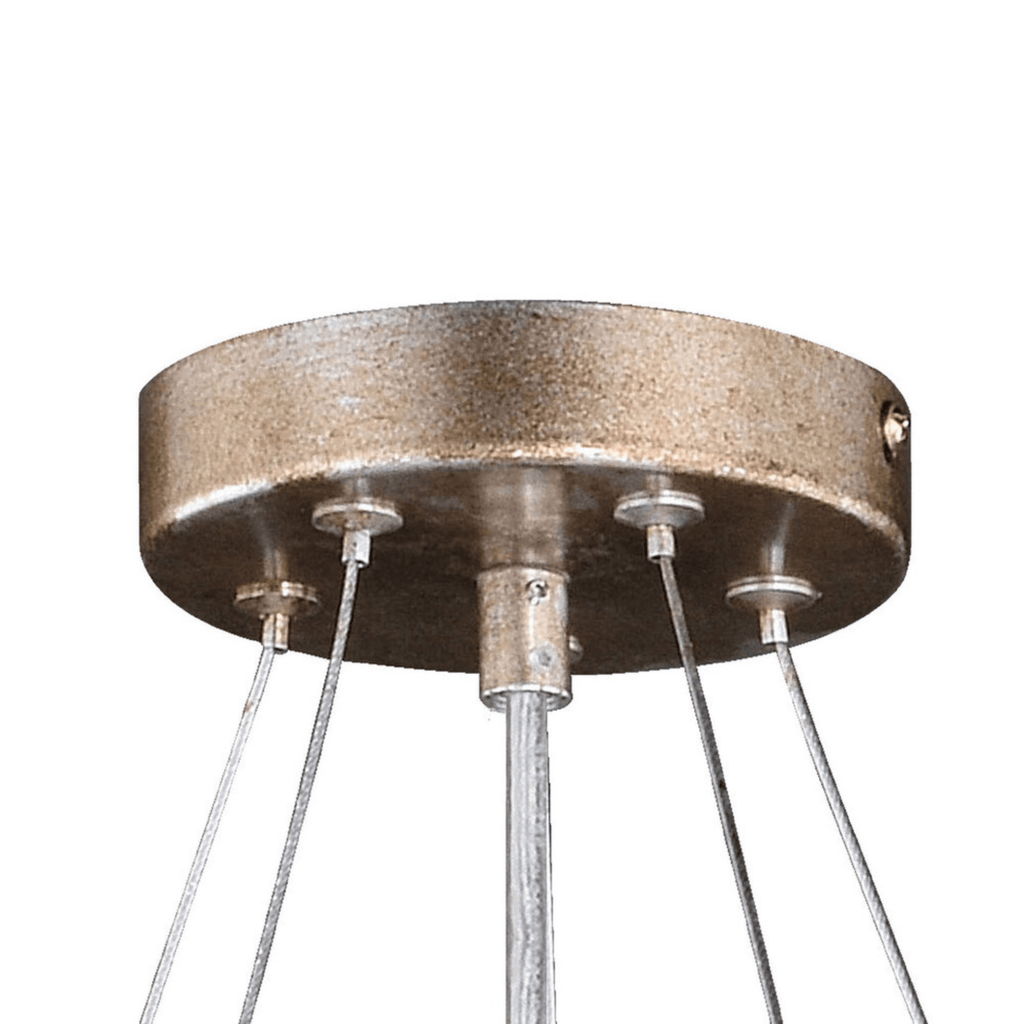 Rainier 5 Light Chandelier Silver Mist - Orvon Lighting