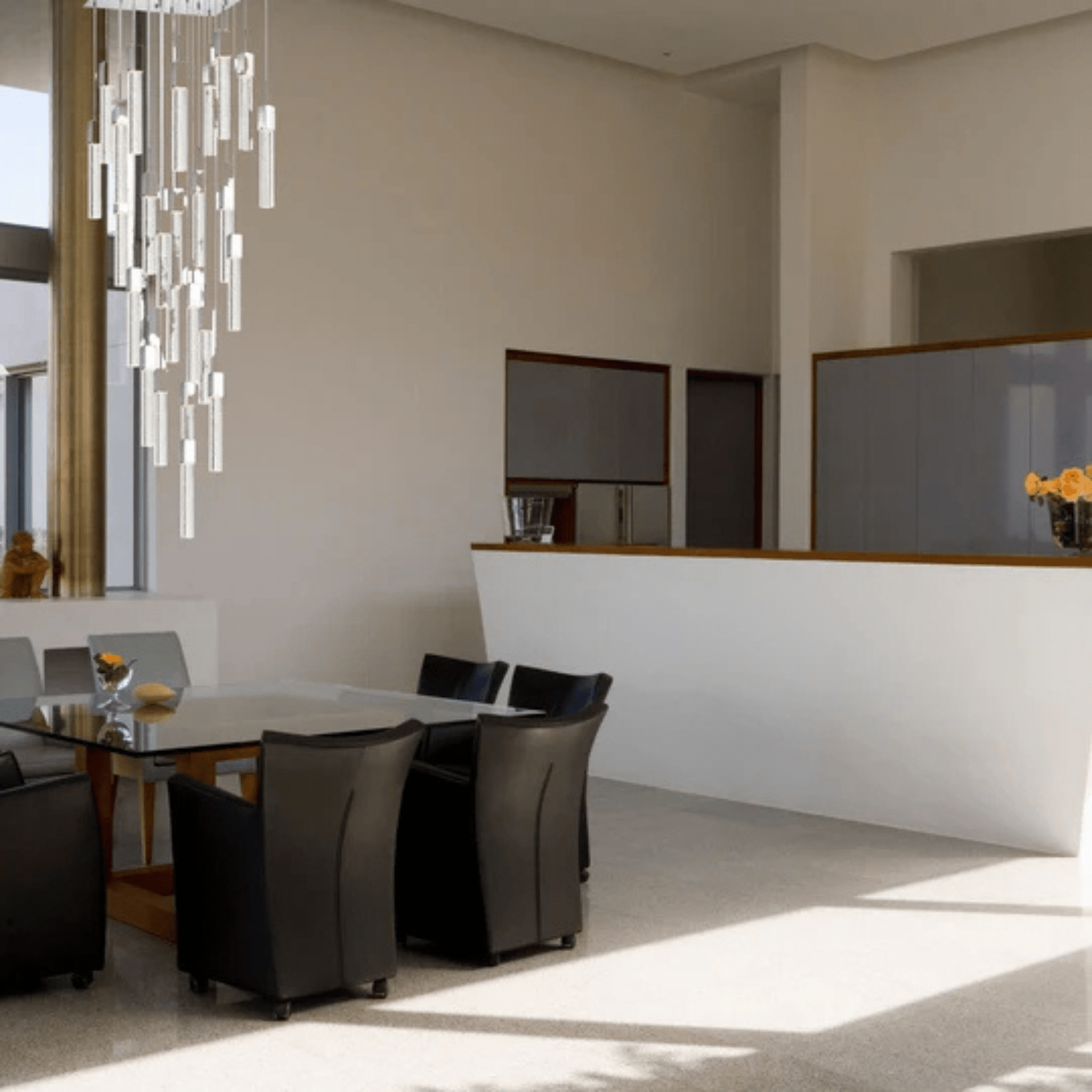 Rectangular Crystal Chandelier XL 25 Light - Orvon Lighting