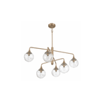 Reflection 6 Light Chandelier in Craftmade - Orvon Lighting