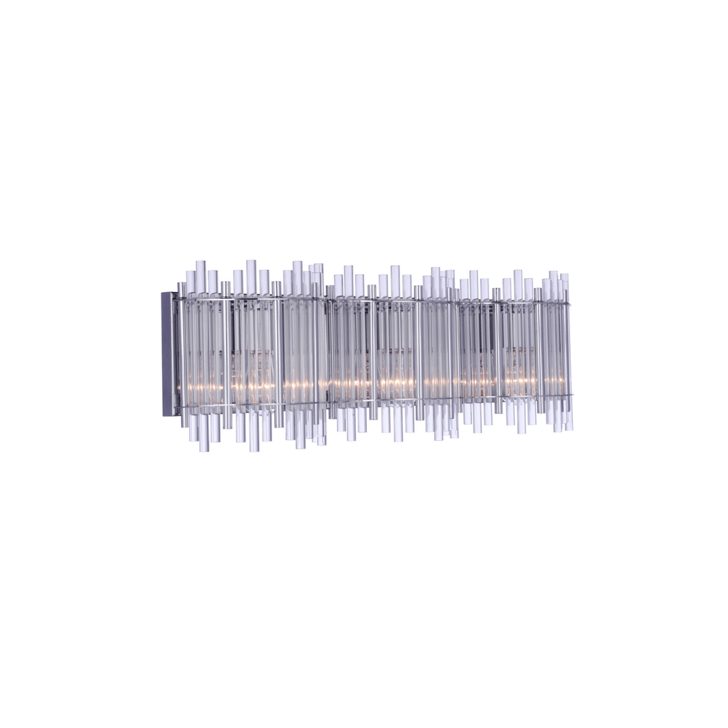 Reveal 3 Light 26 inch Vanity Light Wall Light 59203 - CH - Orvon Lighting