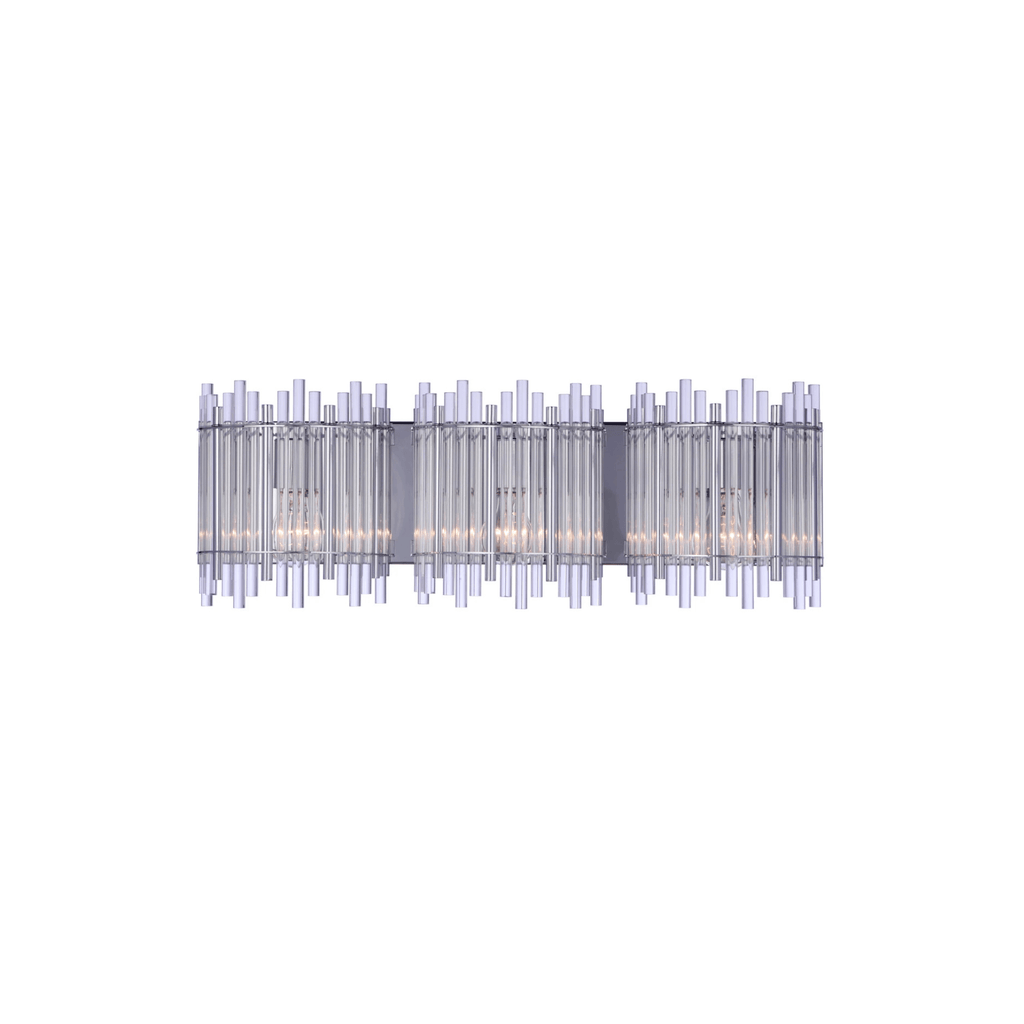 Reveal 3 Light 26 inch Vanity Light Wall Light 59203 - CH - Orvon Lighting