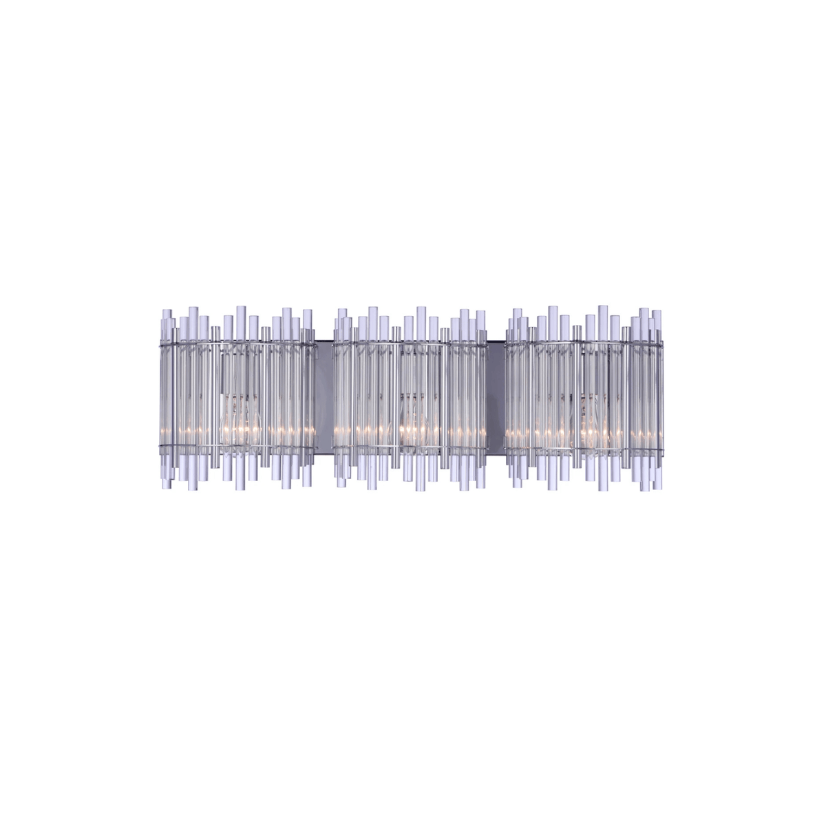 Reveal 3 Light 26 inch Vanity Light Wall Light 59203 - CH - Orvon Lighting
