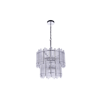 Reveal Chandelier Ceiling Light Silvers/Grays - Orvon Lighting