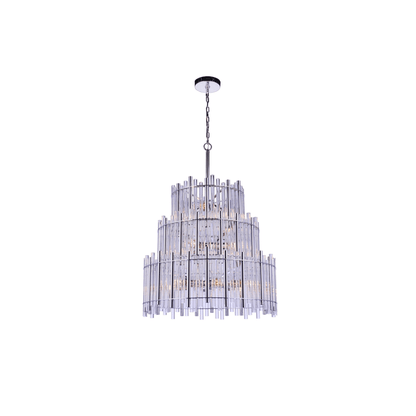 Reveal Chandelier Ceiling Light Silvers/Grays - Orvon Lighting