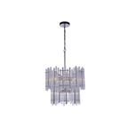 Reveal Chandelier Ceiling Light Silvers/Grays - Orvon Lighting