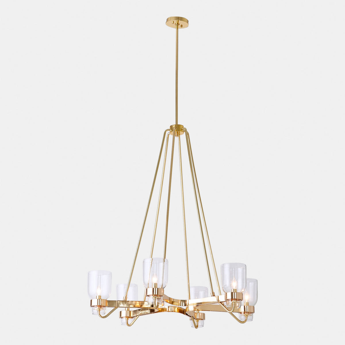 Global Views Richard Six Light Chandelier product view