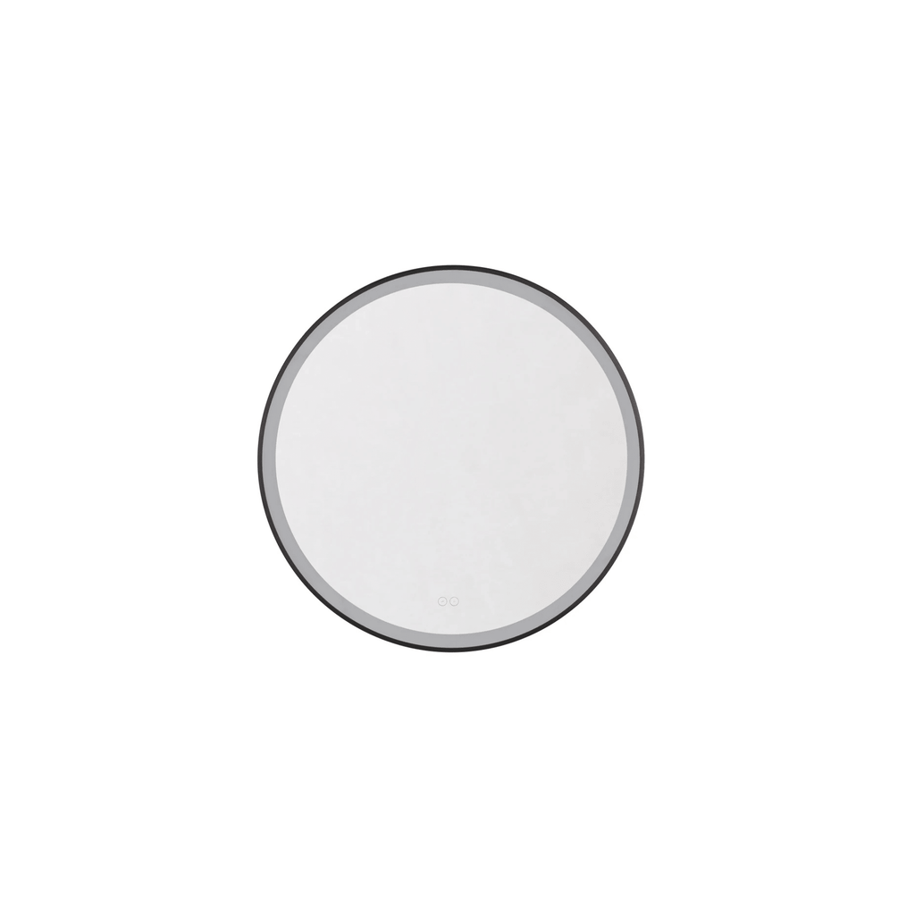 Ross 32 X 32 inch Framed LED Mirror, Front Lit - Orvon Lighting