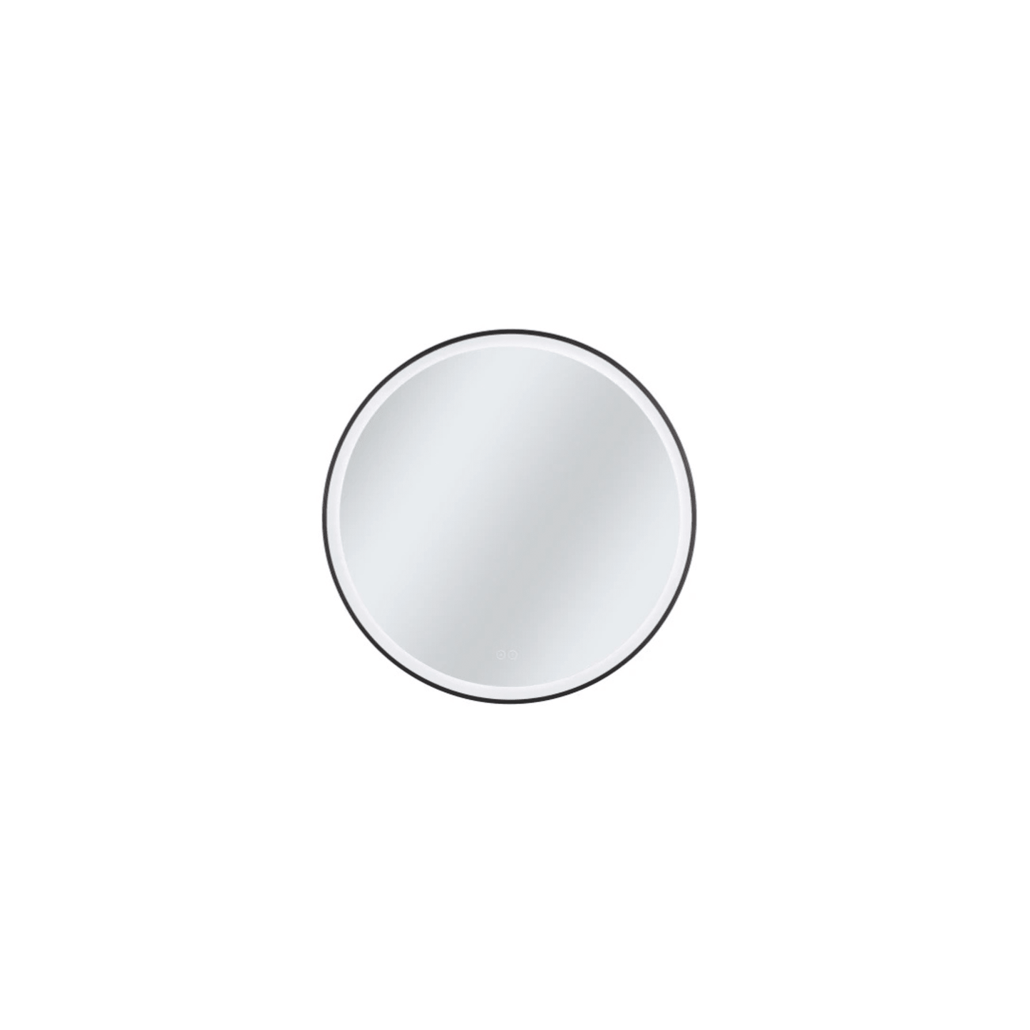 Ross 32 X 32 inch Framed LED Mirror, Front Lit - Orvon Lighting
