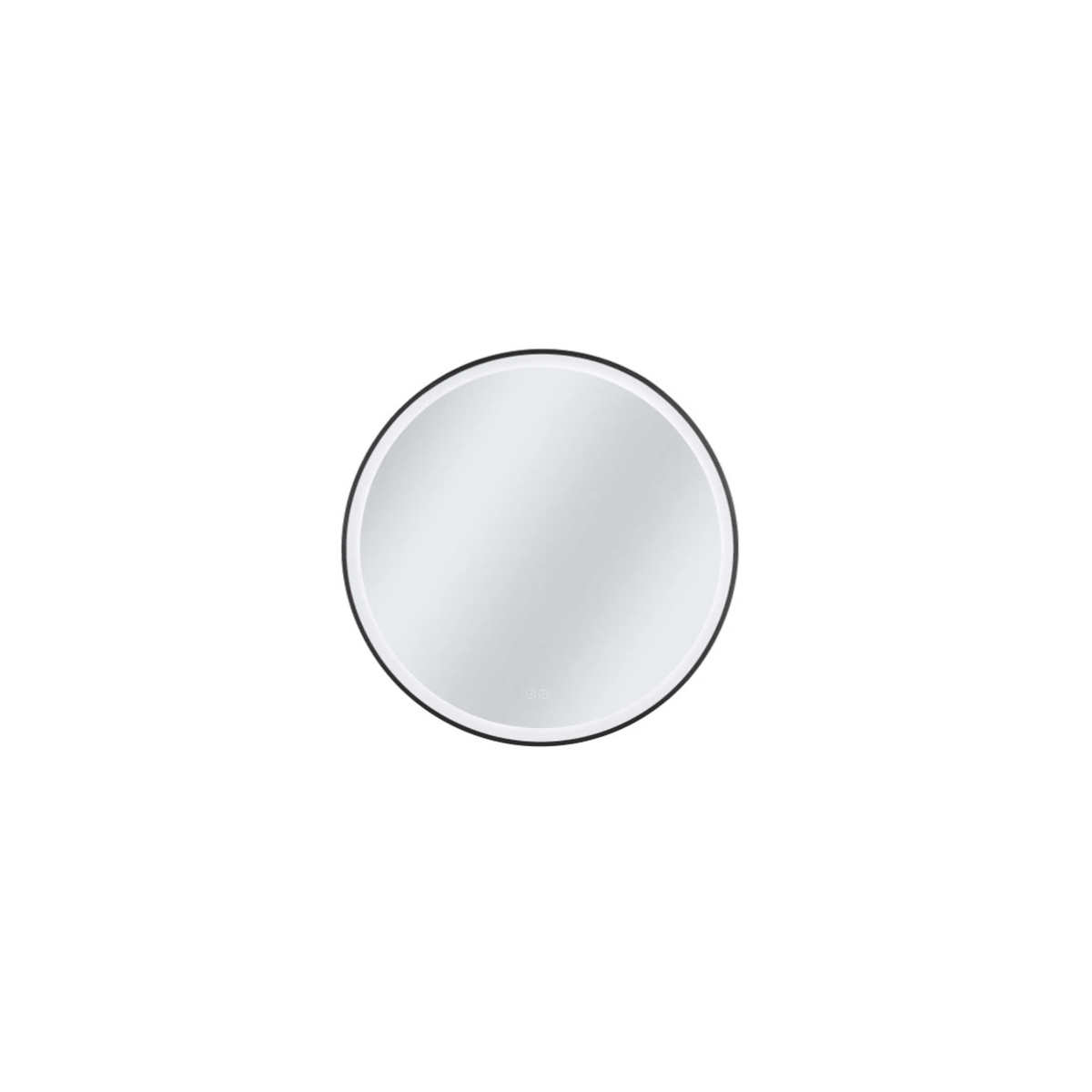 Ross 32 X 32 inch Framed LED Mirror, Front Lit - Orvon Lighting