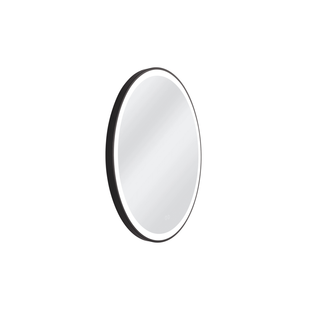 Ross 32 X 32 inch Framed LED Mirror, Front Lit - Orvon Lighting