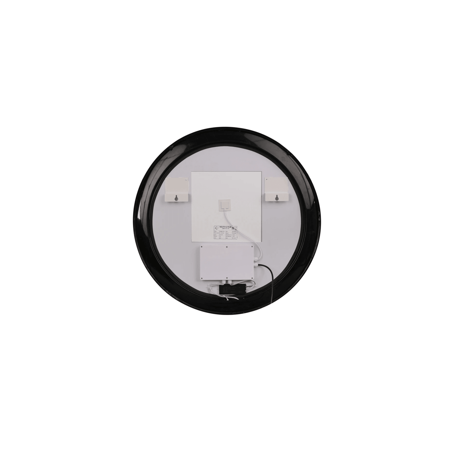 Ross 32 X 32 inch Framed LED Mirror, Front Lit - Orvon Lighting