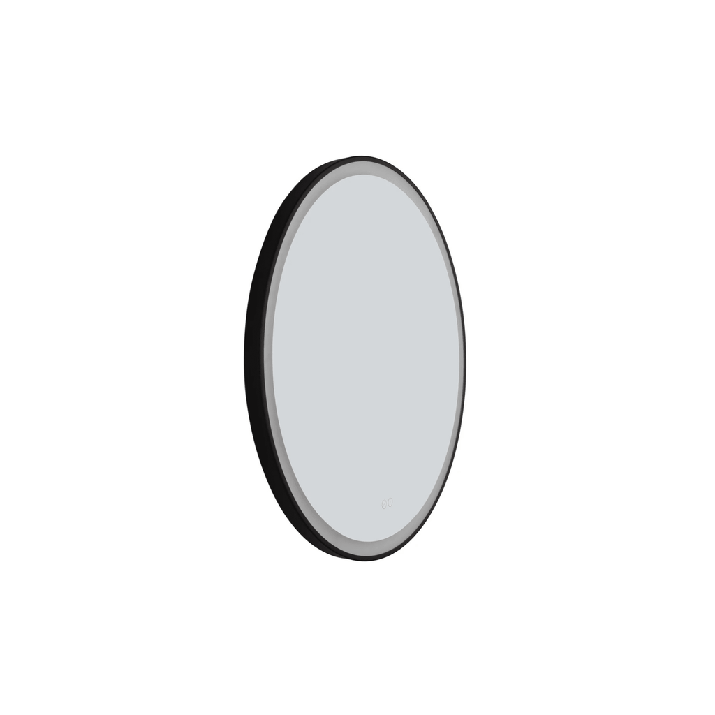 Ross 32 X 32 inch Framed LED Mirror, Front Lit - Orvon Lighting
