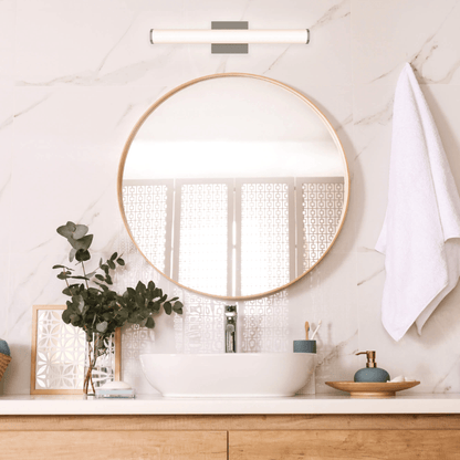 Round LED Vanity Light with 5 CCT Options - Orvon Lighting
