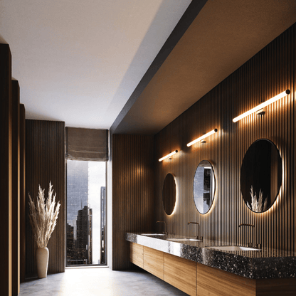 Round LED Vanity Light with 5 CCT Options - Orvon Lighting