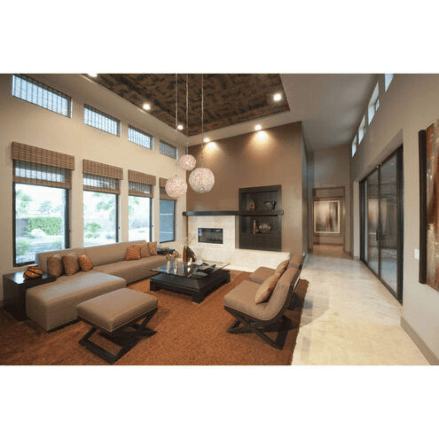 Roxx 1 Light 14 inch Pendant Ceiling Light, Gallery Collection - Orvon Lighting