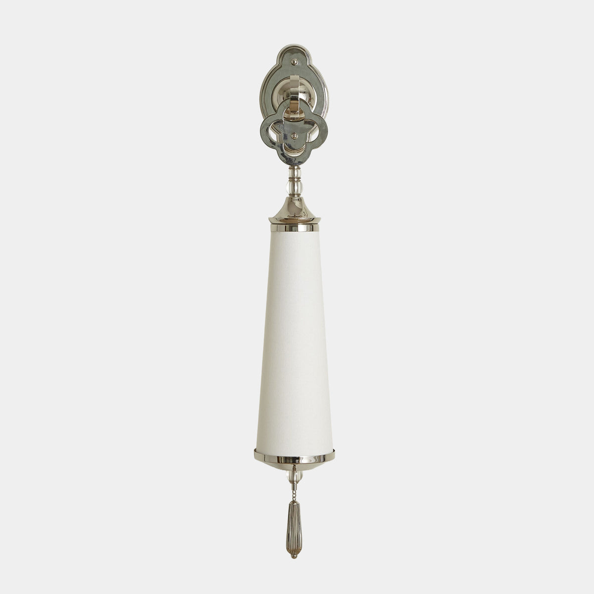 Global Views Quatrefoil Sconce – Nickel additional product view