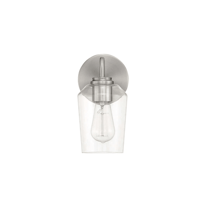 Shayna 1 Light 5 inch Flat Black Wall Sconce Wall Light - Orvon Lighting