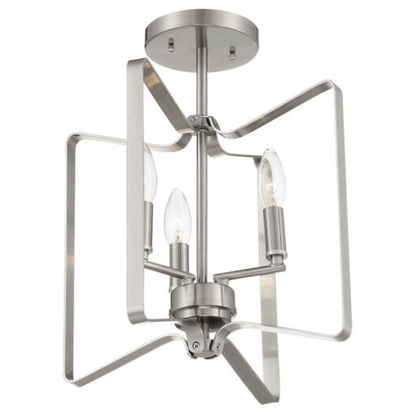 Shayna 3 Light 13 inch Convertible Semi Flush Ceiling Light - Orvon Lighting