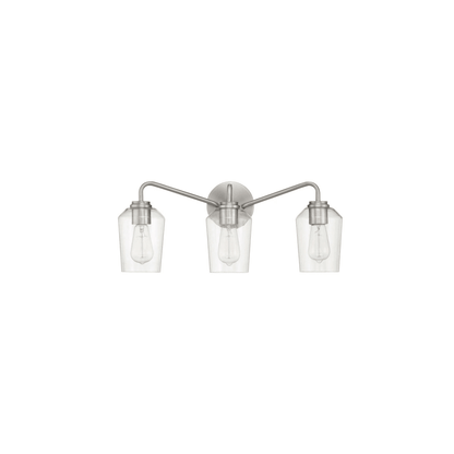 Shayna 3 Light 22 inch Vanity Light Wall Light 56103 - FB - Orvon Lighting