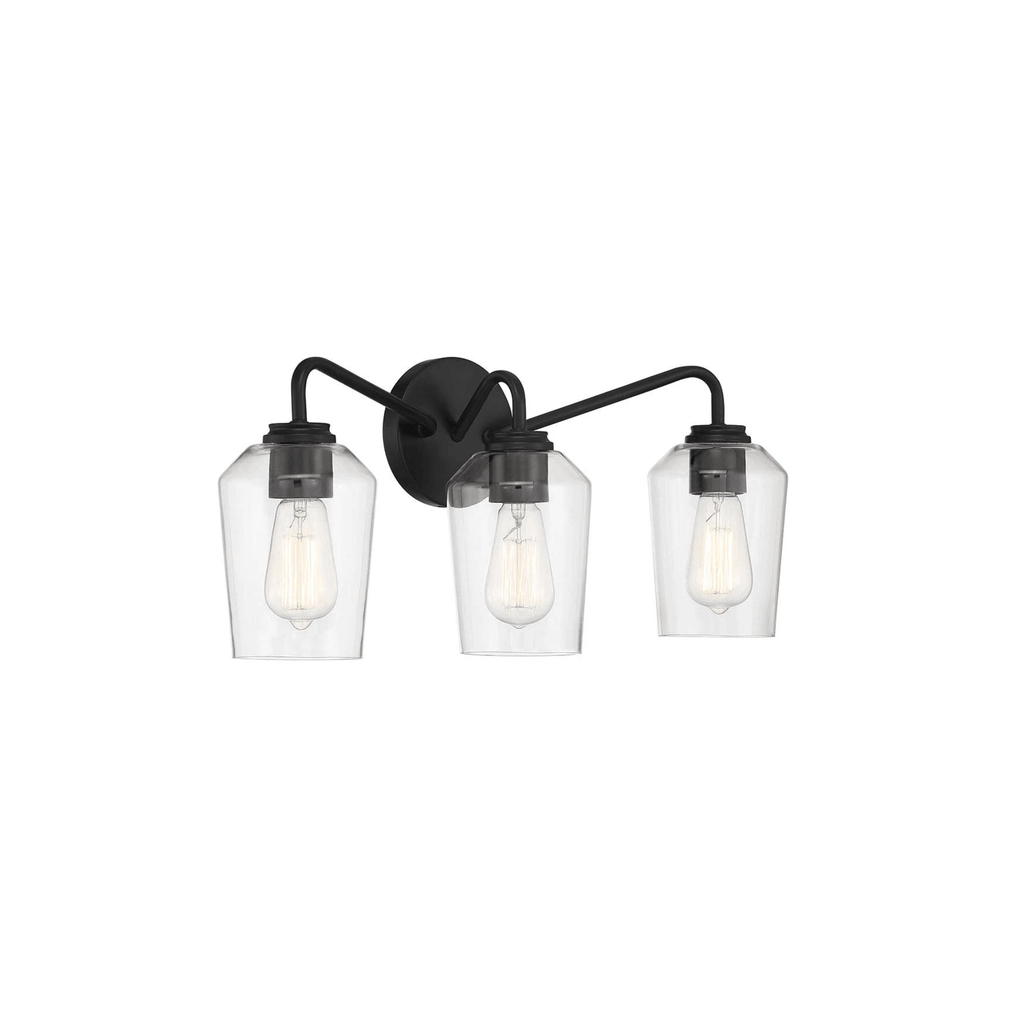 Shayna 3 Light 22 inch Vanity Light Wall Light 56103 - FB - Orvon Lighting