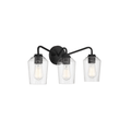 Shayna 3 Light 22 inch Vanity Light Wall Light 56103 - FB - Orvon Lighting