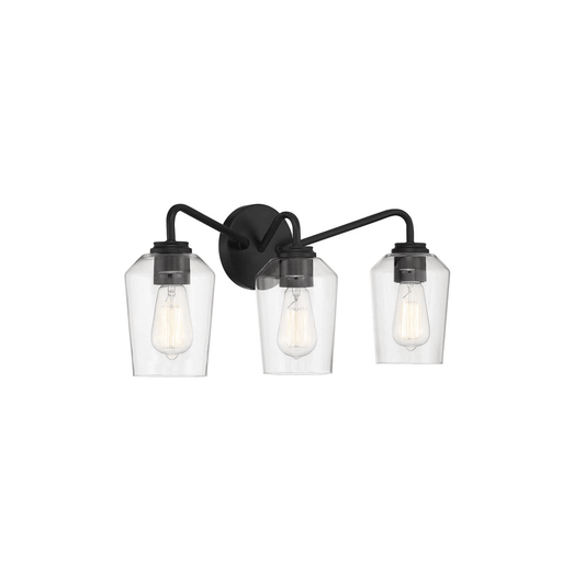 Shayna 3 Light 22 inch Vanity Light Wall Light 56103 - FB - Orvon Lighting