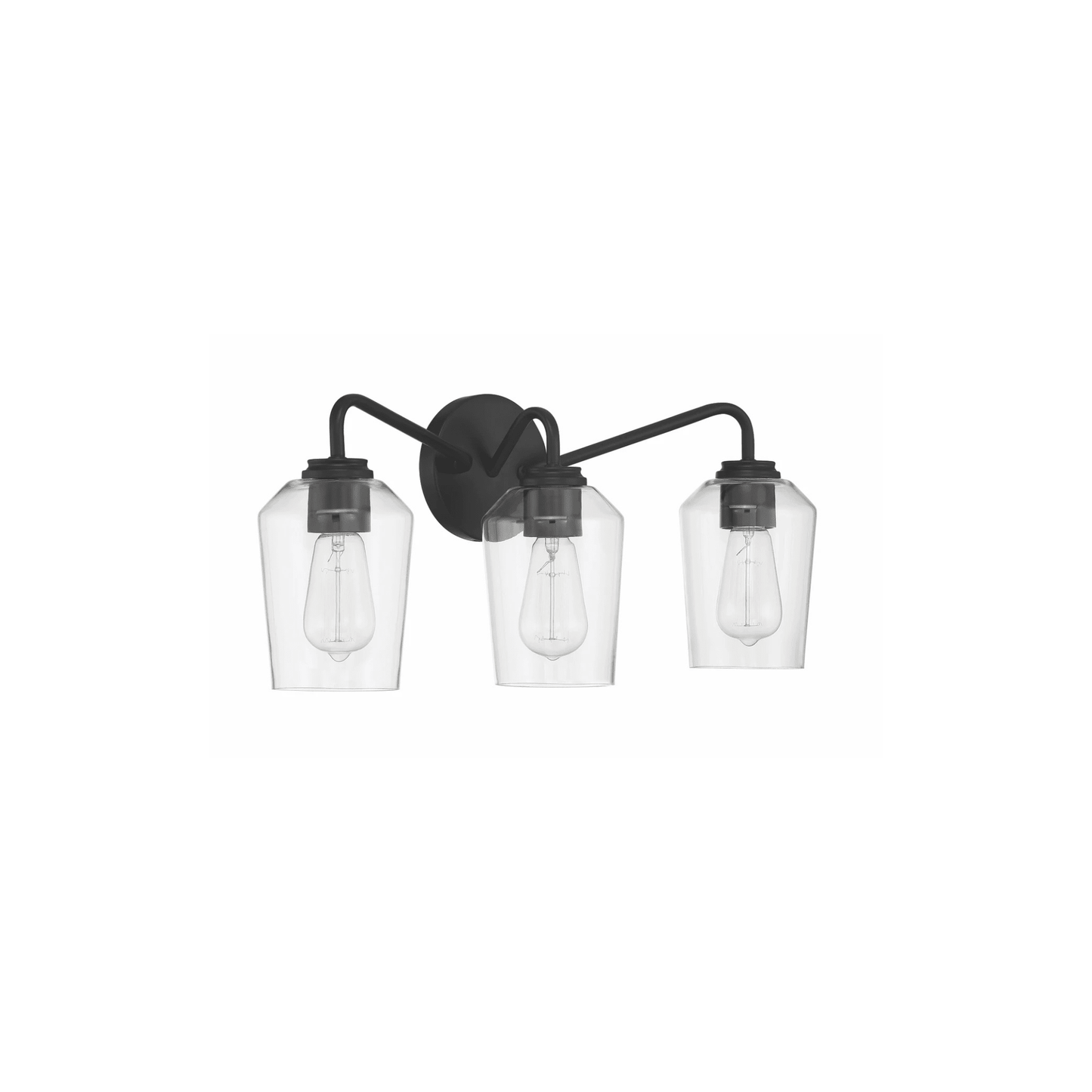 Shayna 3 Light 22 inch Vanity Light Wall Light 56103 - FB - Orvon Lighting