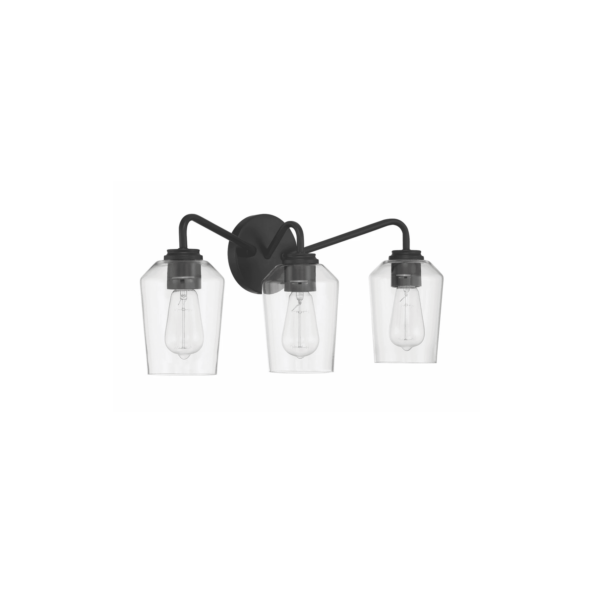 Shayna 3 Light 22 inch Vanity Light Wall Light 56103 - FB - Orvon Lighting