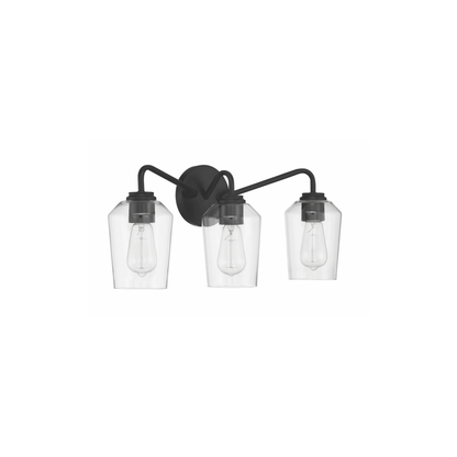 Shayna 3 Light 22 inch Vanity Light Wall Light 56103 - FB - Orvon Lighting