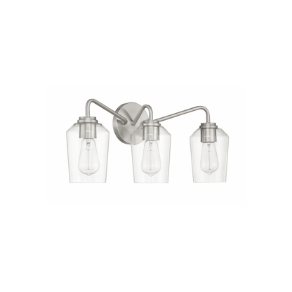 Shayna 3 Light 22 inch Vanity Light Wall Light 56103 - FB - Orvon Lighting