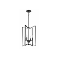 Shayna 4 Light 15 inch Flat Black Foyer Light Ceiling Light - Orvon Lighting