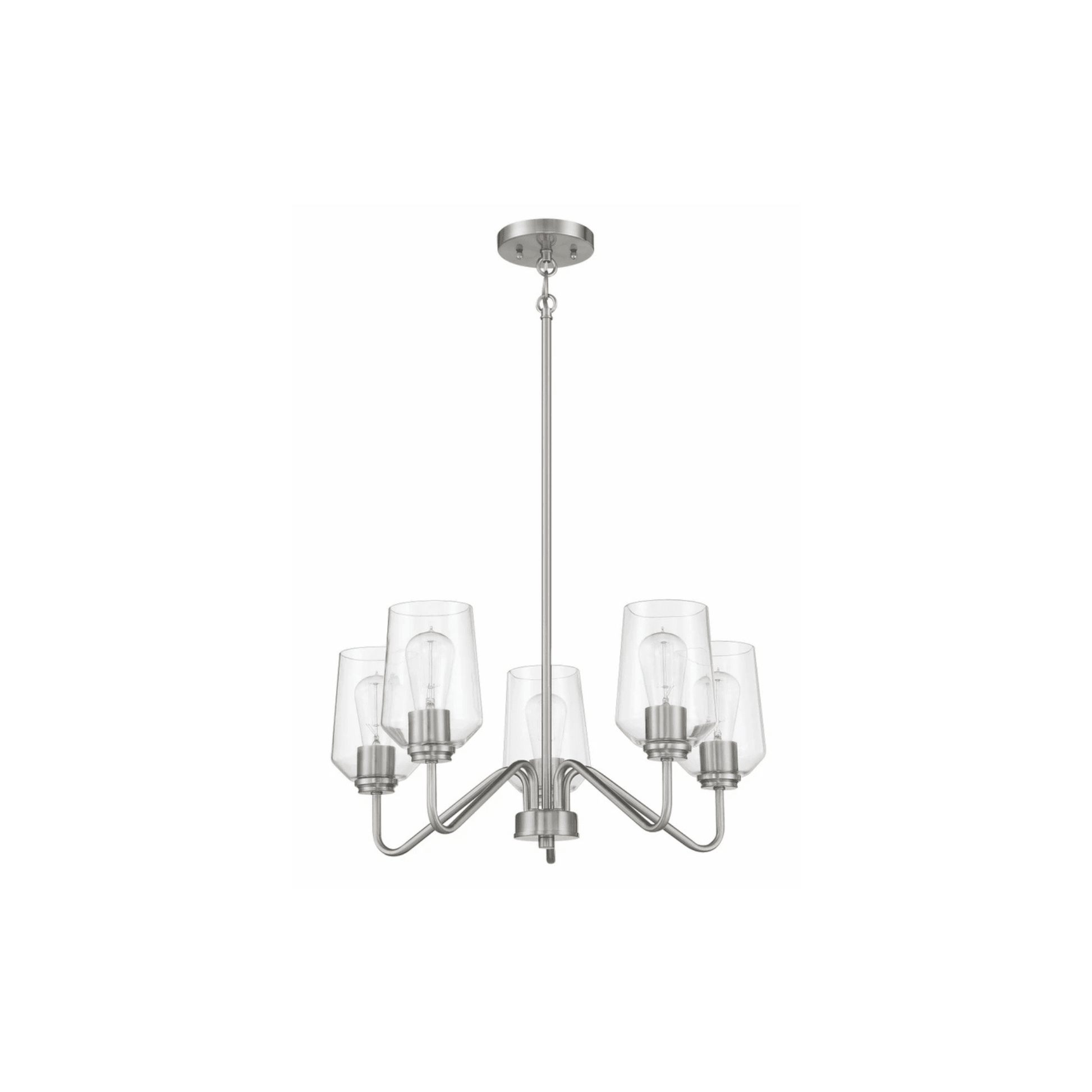 Shayna 5 Light 23 inch Chandelier Ceiling Light - Orvon Lighting