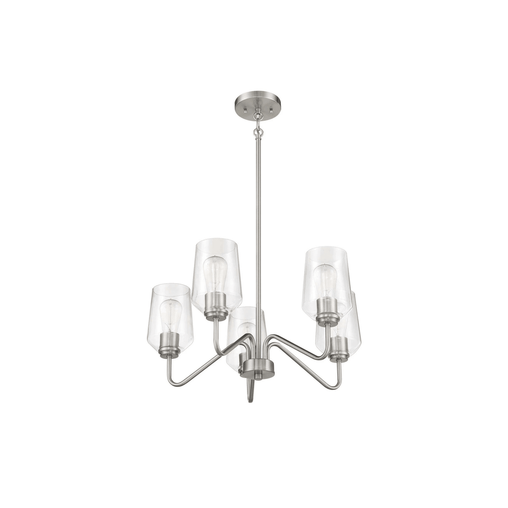 Shayna 5 Light 23 inch Chandelier Ceiling Light - Orvon Lighting