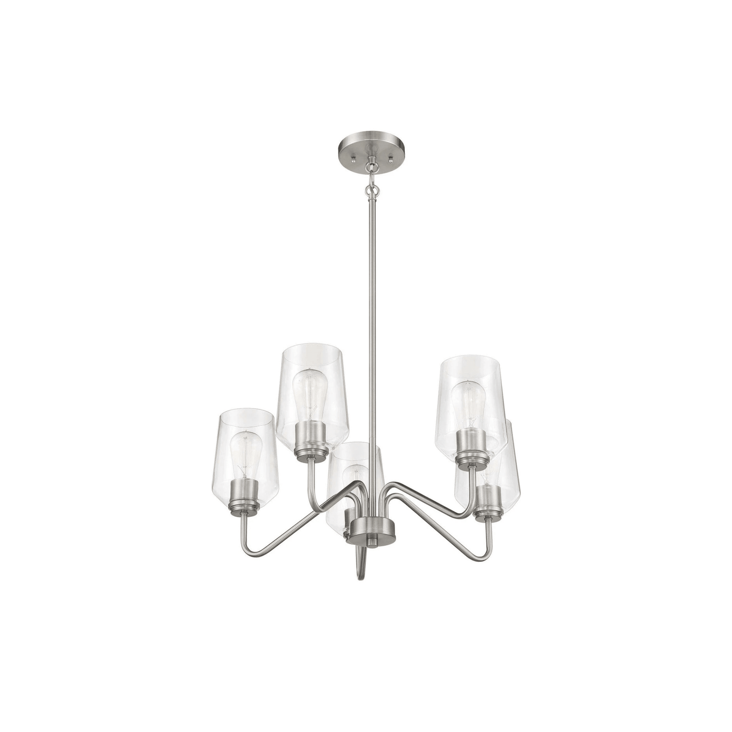 Shayna 5 Light 23 inch Chandelier Ceiling Light - Orvon Lighting