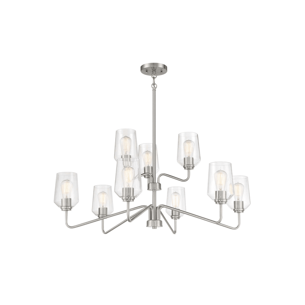 Shayna 9 Light 39 inch Chandelier Ceiling Light - Orvon Lighting