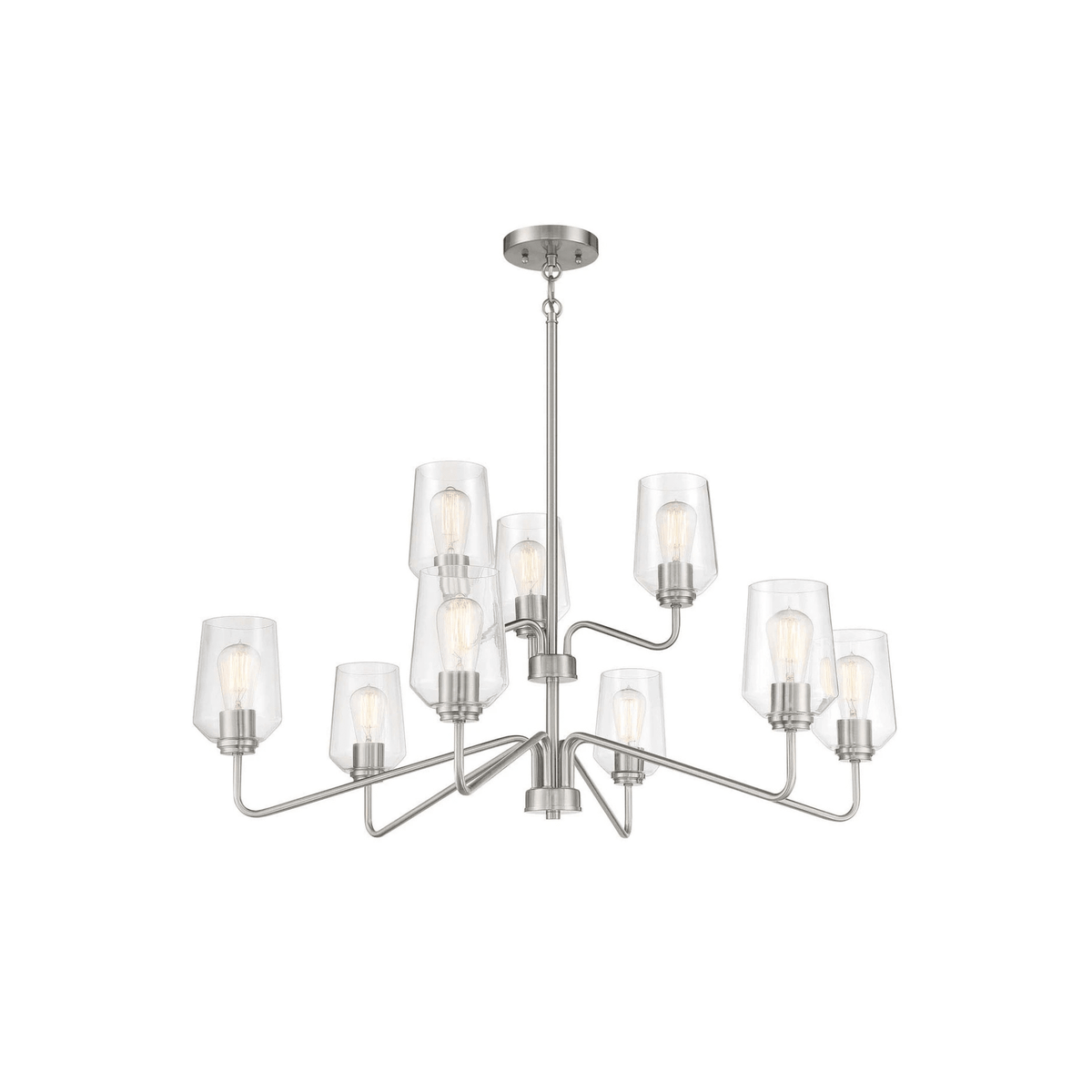 Shayna 9 Light 39 inch Chandelier Ceiling Light - Orvon Lighting