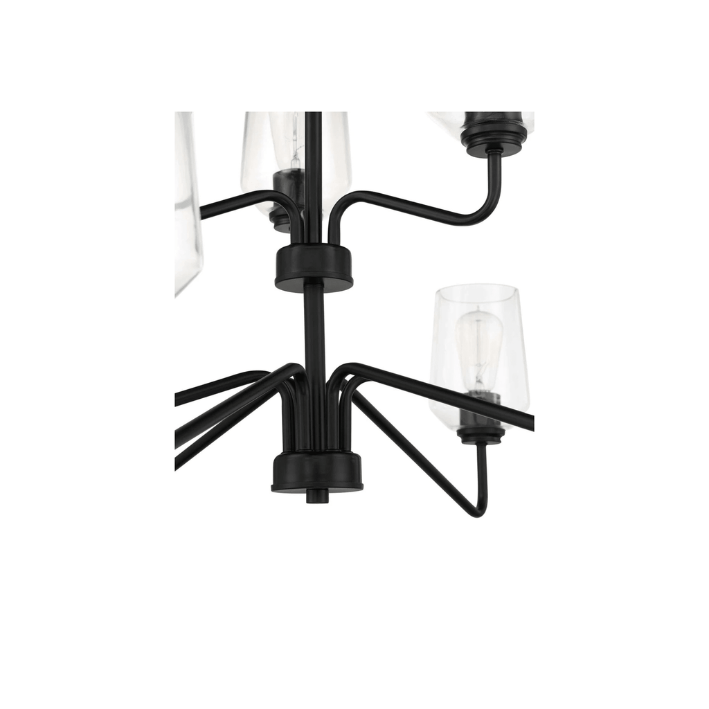 Shayna 9 Light 39 inch Chandelier Ceiling Light - Orvon Lighting
