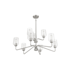 Shayna 9 Light 39 inch Chandelier Ceiling Light - Orvon Lighting
