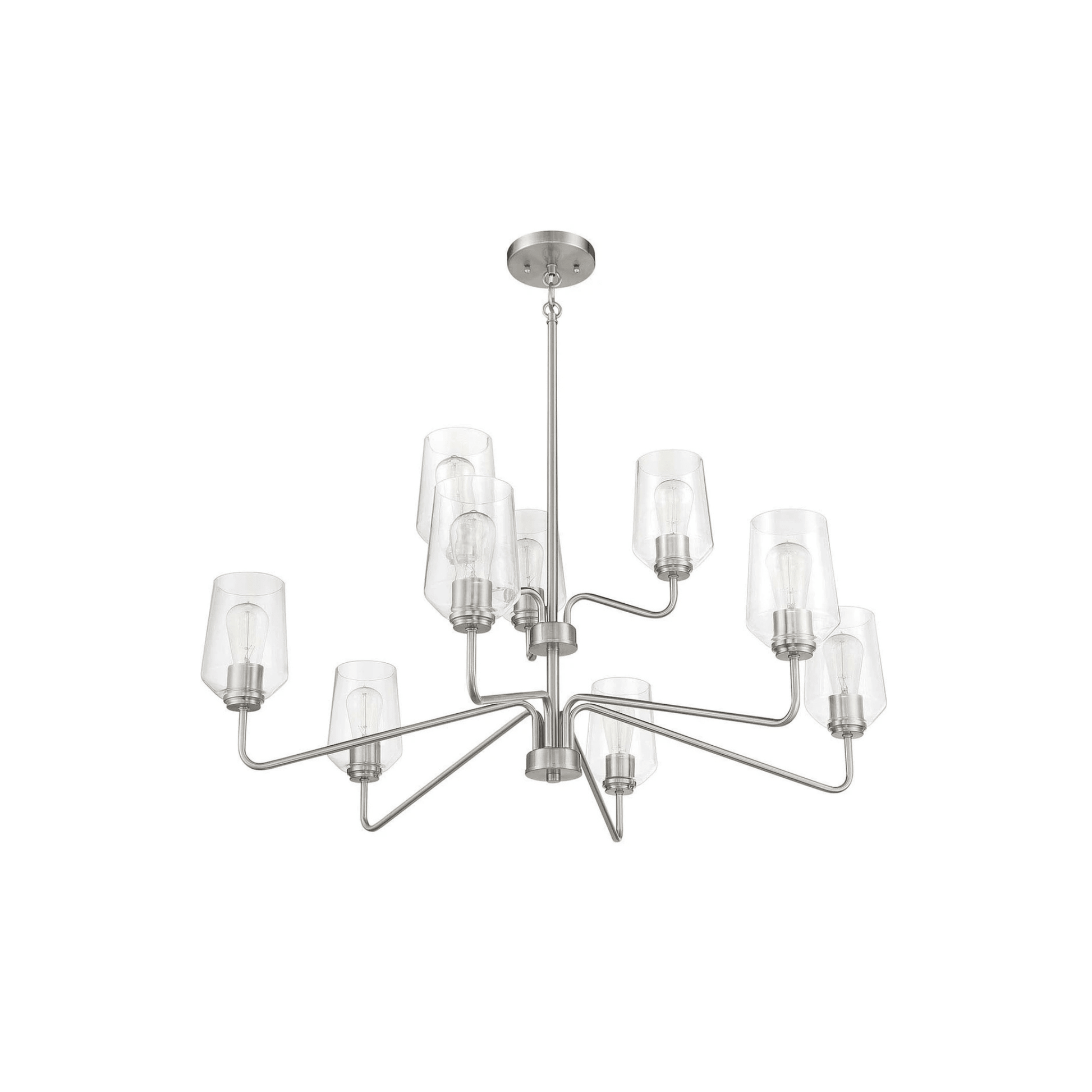 Shayna 9 Light 39 inch Chandelier Ceiling Light - Orvon Lighting