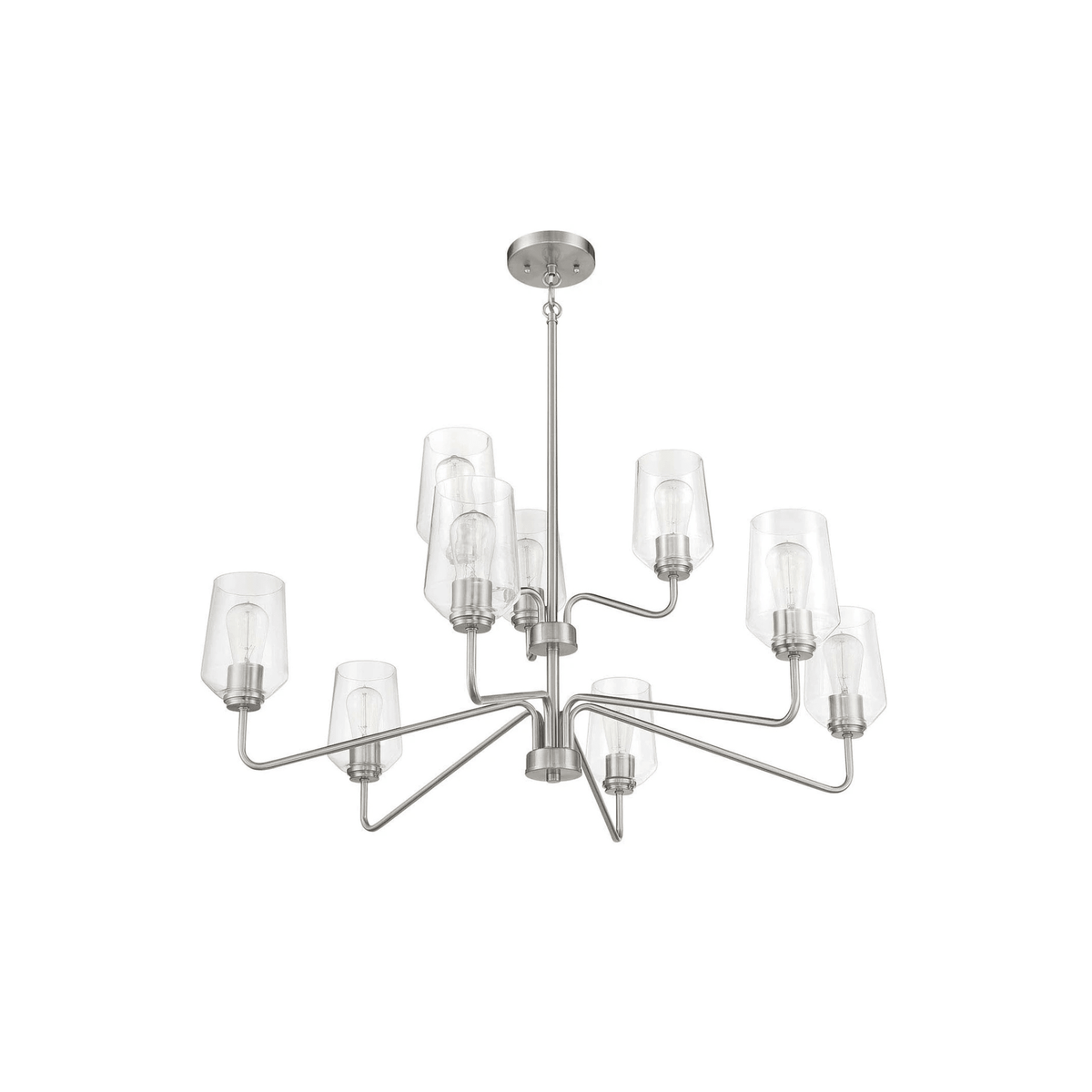 Shayna 9 Light 39 inch Chandelier Ceiling Light - Orvon Lighting