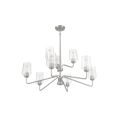 Shayna 9 Light 39 inch Chandelier Ceiling Light - Orvon Lighting