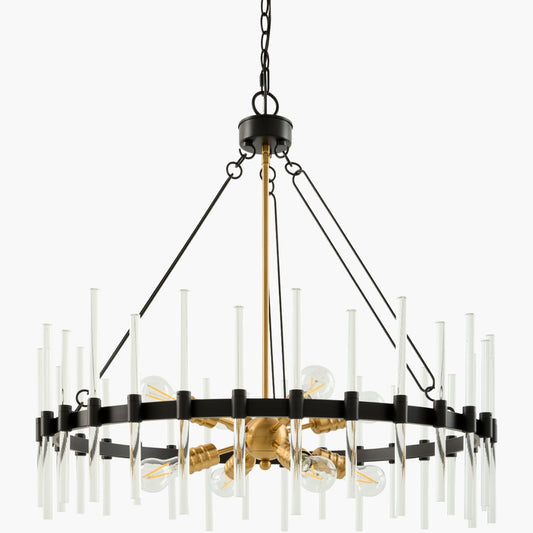 Surya Solenne 30" L × 30" W Chandelier – Default Title