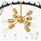 Surya Solenne 30" L × 30" W Chandelier – Default Title additional view