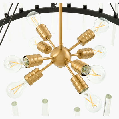 Surya Solenne 30" L × 30" W Chandelier – Default Title additional view