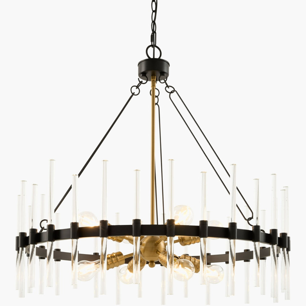 Surya Solenne 30" L × 30" W Chandelier – Default Title additional view