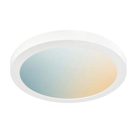 Smart 12in Flush Mount, RGB+CCT, BLE Mesh - Orvon Lighting