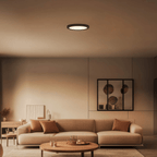 Smart 12in Flush Mount, RGB+CCT, BLE Mesh - Orvon Lighting