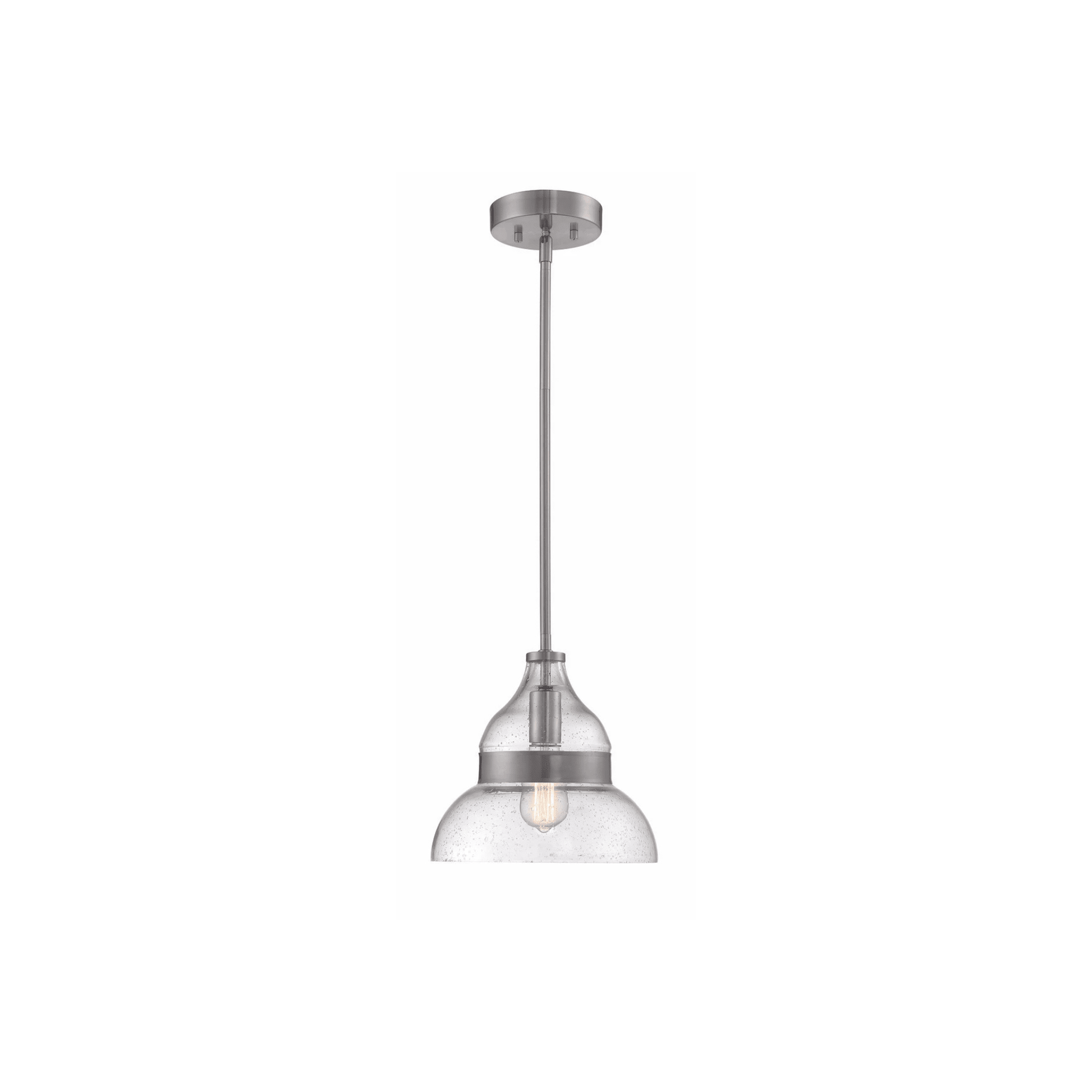 Smyth 1 Light 10.5 inch Mini Pendant Ceiling Light P960FB1 - Orvon Lighting
