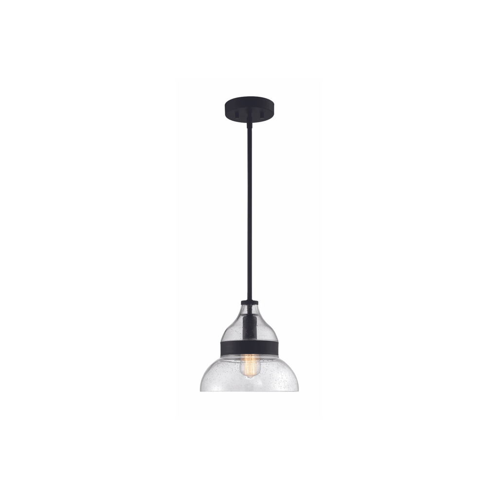 Smyth 1 Light 10.5 inch Mini Pendant Ceiling Light P960FB1 - Orvon Lighting